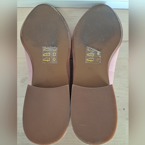 Madewell Pink Leather Loafers – Size 6.5 - Picture 7 of 7